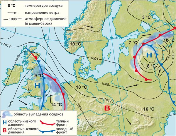 Среднегодовая продолжительность гроз карта